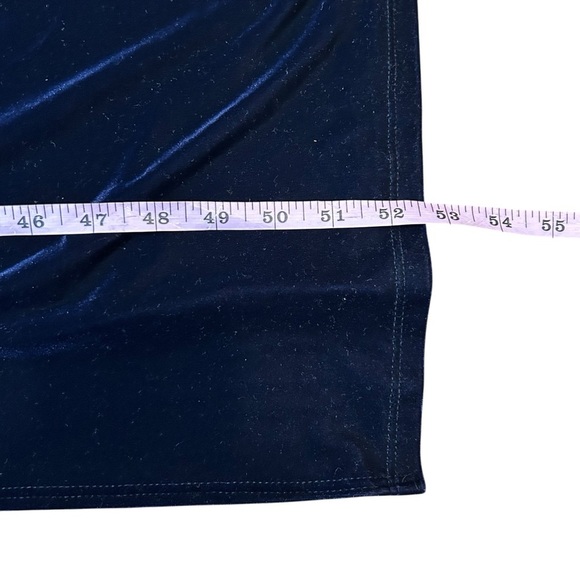 mine vintage velvet maxi dress size small glitter Whimsigoth Y2K goth formal - Picture 9 of 9